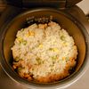 にゃんこさん🐱の作ってみた!投稿(とうもろこしと青えんどう豆のピラフ風炊き込みごはん♩炊飯器で)
