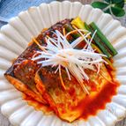 鯖のコチュジャン煮♩辛うま〜♡レンジで簡単！そのまま出せる