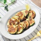 こんがりジューシーうま味がぎゅっ！ズッキーニのツナ焼き＊