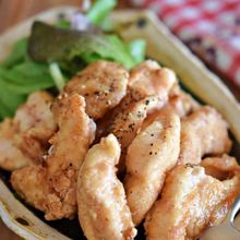 カリッと香ばしい!鶏むね肉の竜田揚げ