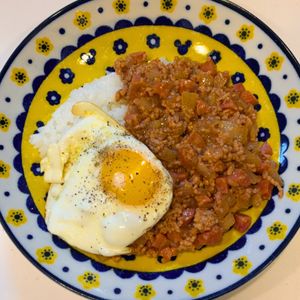 みわの作ってみた!投稿(食べたらハンバーグ♪【コクうまそぼろごはん】)
