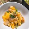 633toの作ってみた!投稿(ささみと卵と長ねぎの甘辛照り焼き)