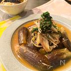 茄子のさっぱり薬味だれ