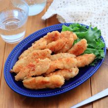 冷めてもおいしい！ささみスティック唐揚げ