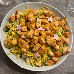 ましろの作ってみた!投稿(【照り焼きチキンちらし】おひなさまに♡子供も大人も嬉しい♬)