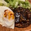 けいの作ってみた!投稿(優しい甘めの照り焼きソースで♩てりたまハンバーグ)