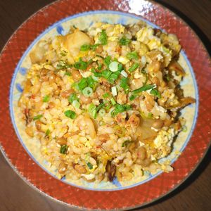 たりおの作ってみた!投稿(はやうま♡『納豆キムチ炒飯』)