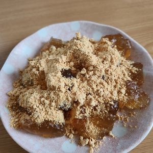 utanoの作ってみた!投稿(材料3つでもっちり簡単！わらびもち)
