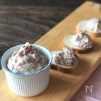 工程は1つだけ！梅とツナのパテ
