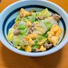 ゆきまる🐬🫧の作ってみた!投稿(【肉みそキャベたま炒め】パパッと美味しい！ご飯が進む♡)