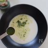 混ぜるだけ！簡単！生ハムとトマトの豆乳バジル冷やしうどんの工程2