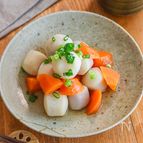 【冷凍里芋の白だし煮】レンジで10分！やさしいおだしの味わい