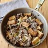 ワンパン10分！【牛肉×厚揚げ甘辛すき煮】時短で染みジュワ♩の工程4