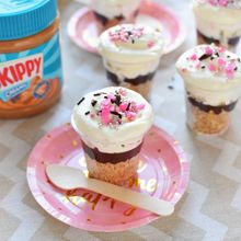 ピーナッツバターで簡単！ミニカップチョコスイーツ