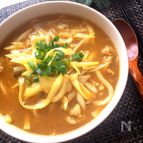 5分で完成♡お蕎麦屋さんみたいなカレーうどん