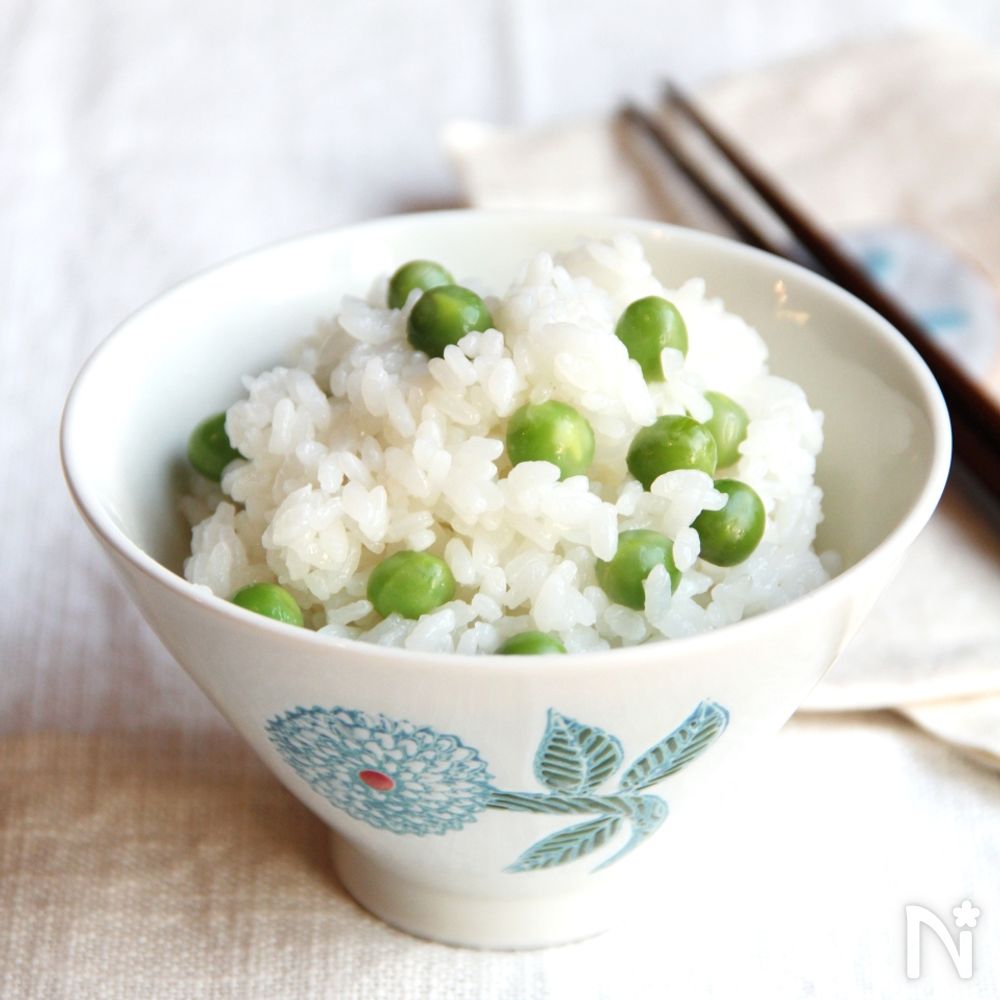 豆ごはん《豆が潰れない！鮮やか！》 レシピサイトNadia