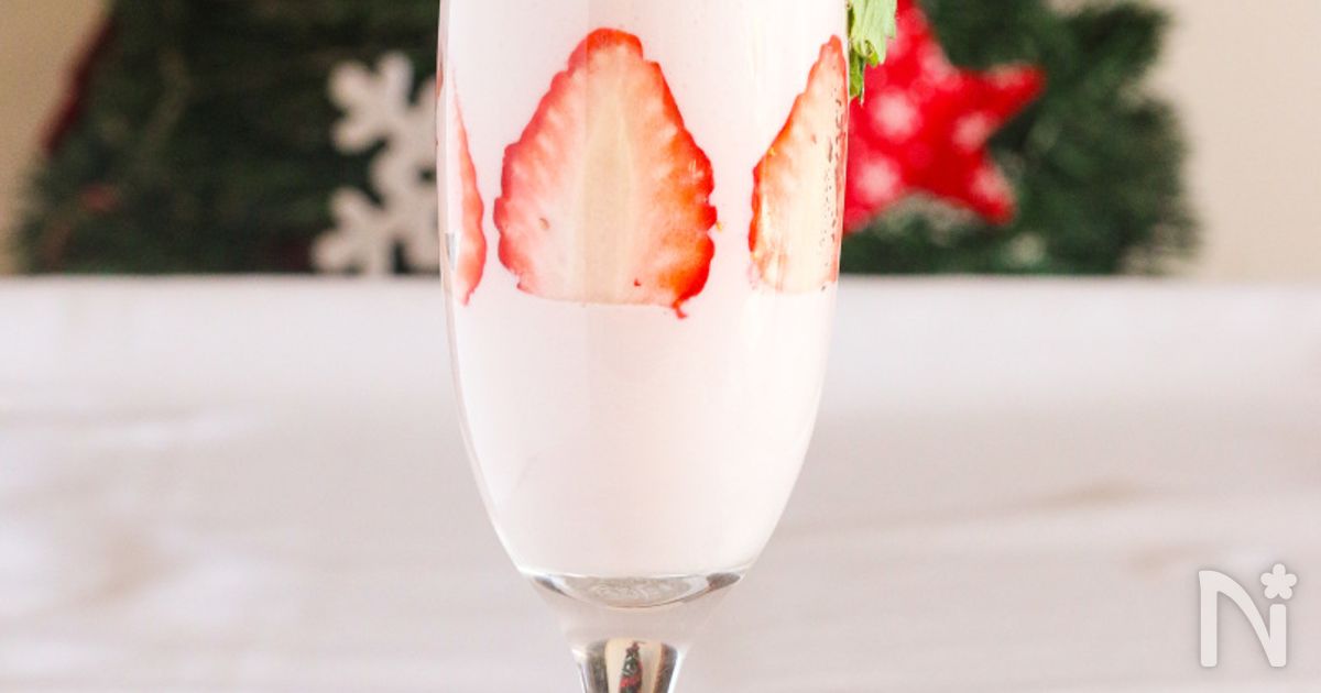 ノンアルコールカクテル♡可愛い♪ベリーとヨーグルトのモクテル