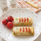 揚げない。鯉のぼり春巻き（かぼちゃチーズ）　