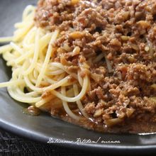 おせちアレンジ・煮しめの和風ミートソース