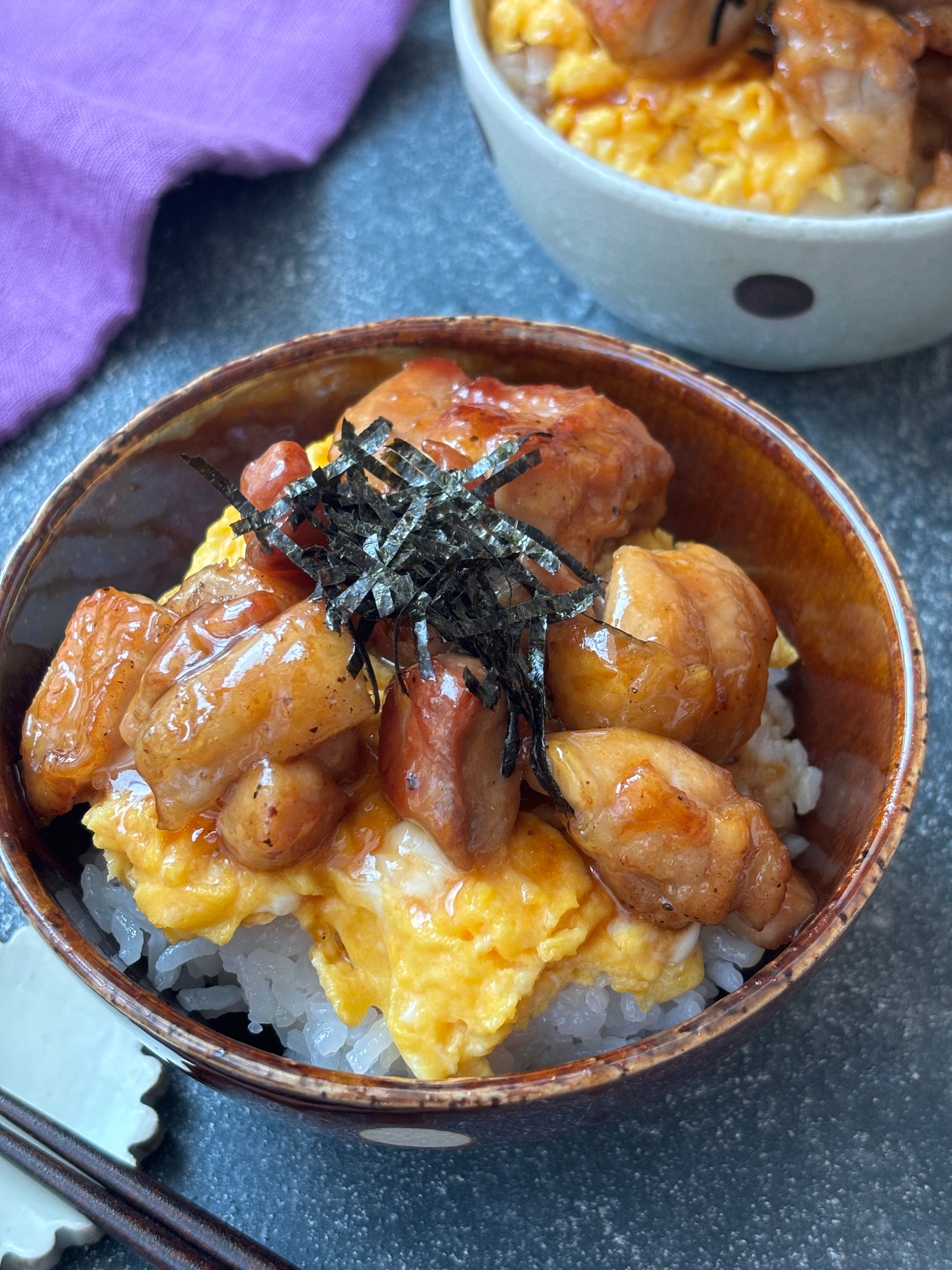 rurudo b0 タペストリー もちもち玉子丼1/1 rurudo B0 Wスエード