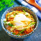 ☆ご飯がすすむ！ニラ豚キムチ~ズ丼☆