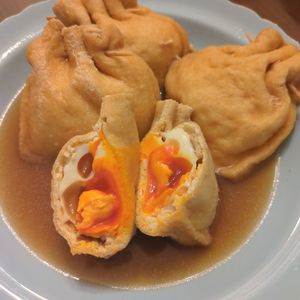 たりおの作ってみた!投稿(【巾着たまご】8分煮るだけ腸もほっこり)