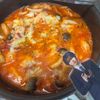 それぞれの作ってみた!投稿(【鶏むね肉のトマト煮込み】濃厚トマトソースにチーズがとろり♡)