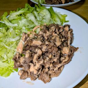 joe sanの作ってみた!投稿(牛肉のケバブ風炒め・ご飯に乗せても！パンに挟んでも◎)