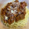 くだもの大好き🧡の作ってみた!投稿(トマト缶で☆お手軽ミートソースパスタ)