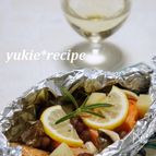 鮭とお芋のホイル焼き