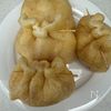 ハムチーズ♡巾着たまご《コンソメスープ煮》の工程3