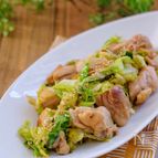 ＊鶏肉と春キャベツのレモンマヨ炒め＊
