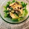 りんの作ってみた!投稿(【きゅうりと豆腐の海苔ドレサラダ】抱えて食べたくなる♪)
