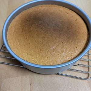 みょんともの作ってみた!投稿(ケーキ屋さんみたいにふっわふわ♪自慢のスポンジケーキ)