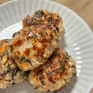 chanmiの作ってみた!投稿(完成まで10分!豆腐とひじきの和風バーグ)