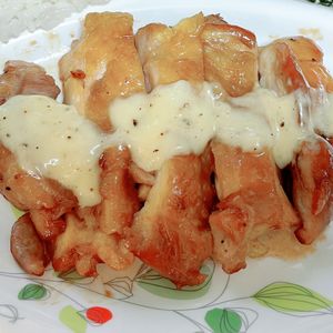 ゆずまるの作ってみた!投稿(簡単愛されおかず♡『照り焼きチキンマヨ』簡単特製マヨが絶品!)