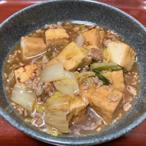 りんごの作ってみた!投稿(味付け簡単！【白菜と厚揚げの和風そぼろ煮】あんたっぷり♡)