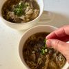 からだほっこり♪ とろとろれんこんとキノコのふんわり卵スープの工程5