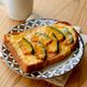 【冷凍ストック♪かぼちゃとハムのトースト】忙しい朝食に！