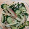 よっこの作ってみた!投稿(きゅうりの香味漬け・ポリ袋で漬けるだけ♪)
