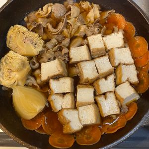 おかか昆布🍙の作ってみた!投稿(【すき焼き風煮】パパッとフライパンで♪ご飯が進む♡)