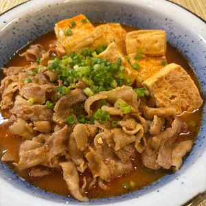 楽ラク手抜キッチン🐶🐾の作ってみた!投稿(煮るだけ絶品♩ピリ辛味噌の肉豆腐)