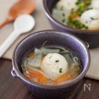【１歳半】はんぺんつくねスープ【幼児食・取り分けごはん】