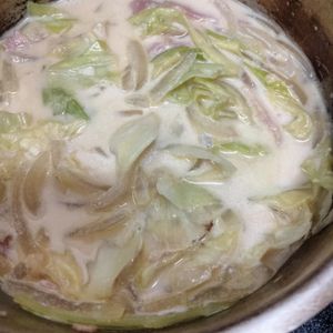 和音の作ってみた!投稿(おいしさ染みる♡時短簡単【まろやか豆乳スープ】)