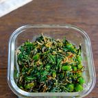 春菊の香りが最高！！春菊とじゃこと塩昆布のふりかけ