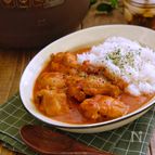 ルー不使用！＊トロトロ手羽元のトマトクリームカレー＊