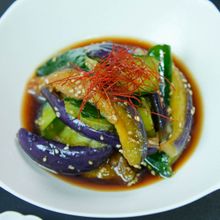 茄子ときゅうりの中華和え