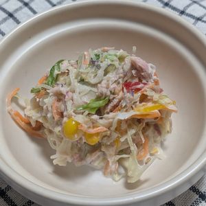 *fuwaomochi*の作ってみた!投稿(野菜嫌いがもりもり食べた！和風コールスロー)