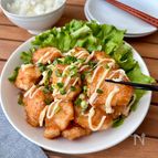 鶏むねでもジューシー！【甘酢だれマヨチキン】