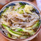 ヘルシーちゅるちゅる😋さっぱりもずく酢の糸こんにゃく♪